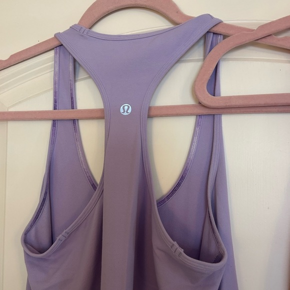 BUNDLE (2) Lululemon Razor Back Tank Tops, Purple/ Pink Size 6 - Picture 6 of 7